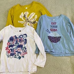 3 Tea Brand Long Sleeve Shirts